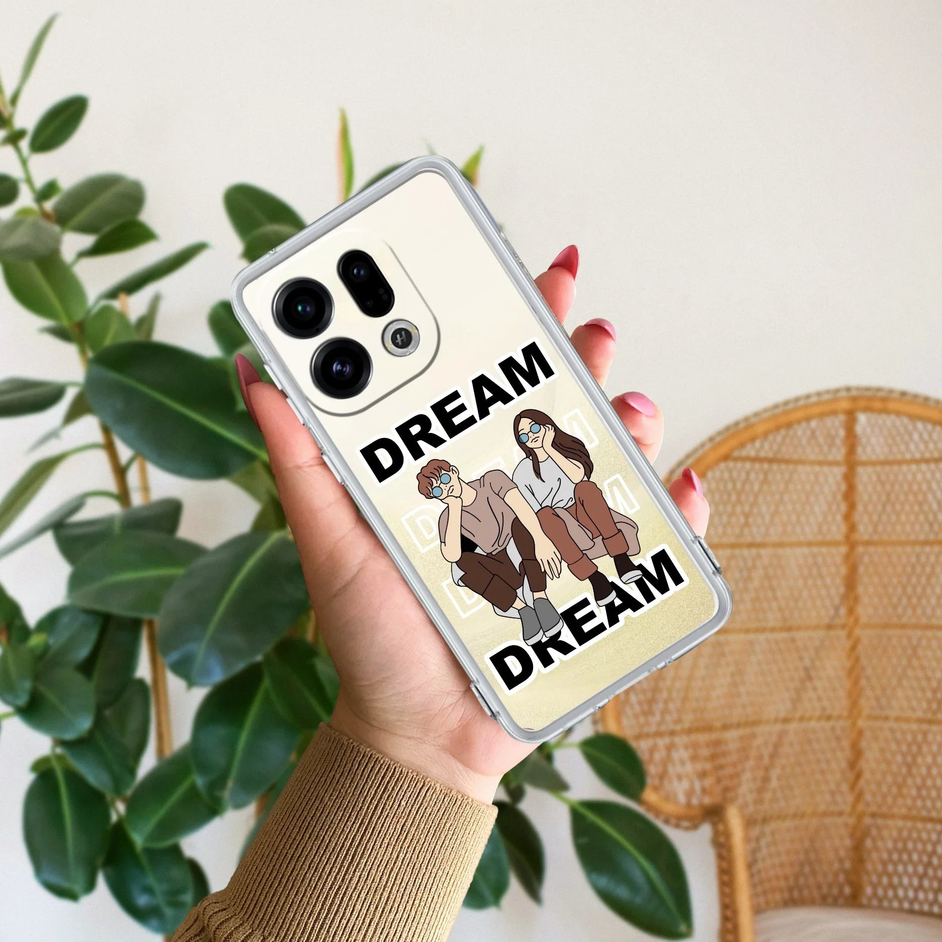 Couple Dream Transparent Silicon Case For Oppo - ShopOnCliQ