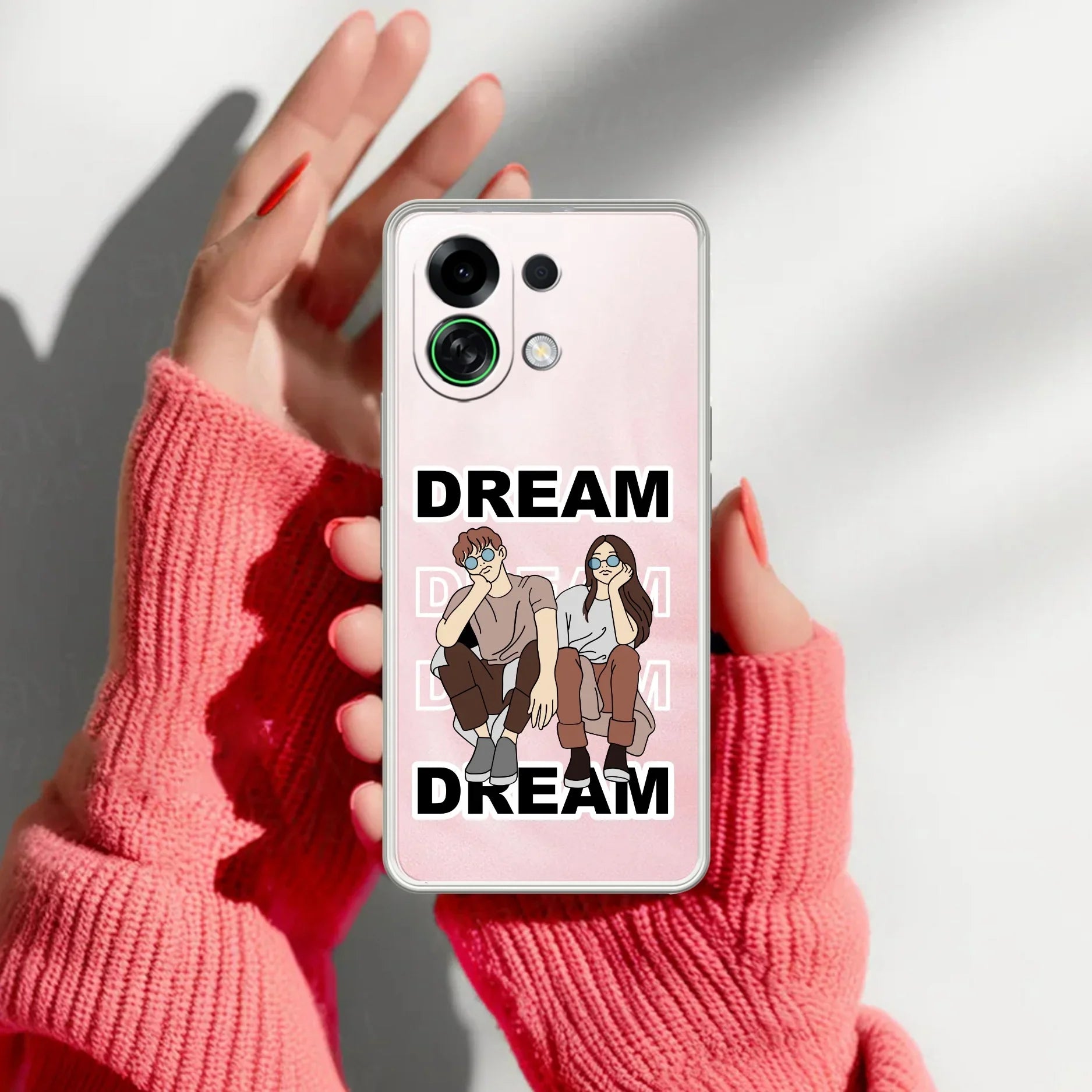 Couple Customize Transparent Silicon Case For Oppo - ShopOnCliQ