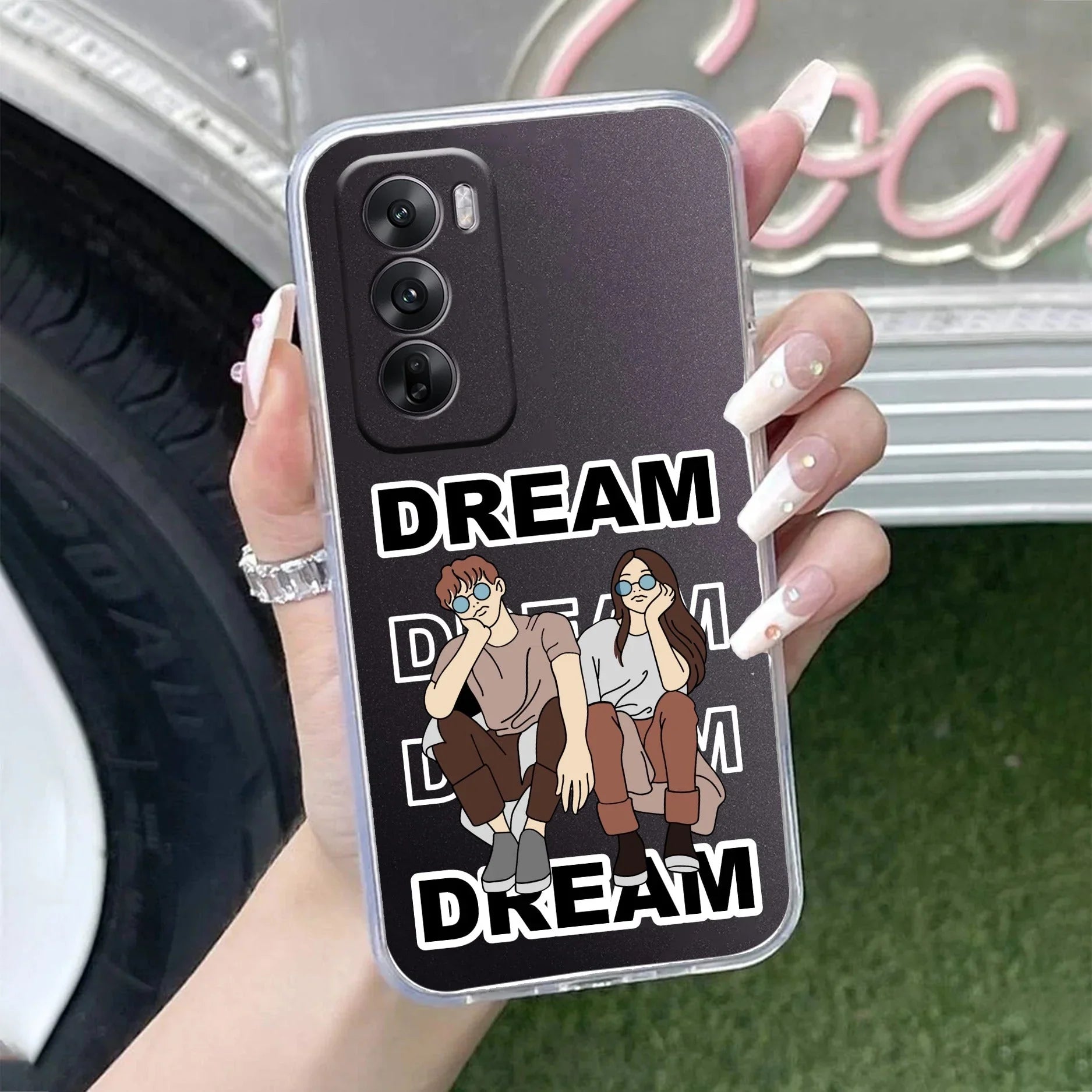 Couple Dream Transparent Silicon Case For Oppo - ShopOnCliQ