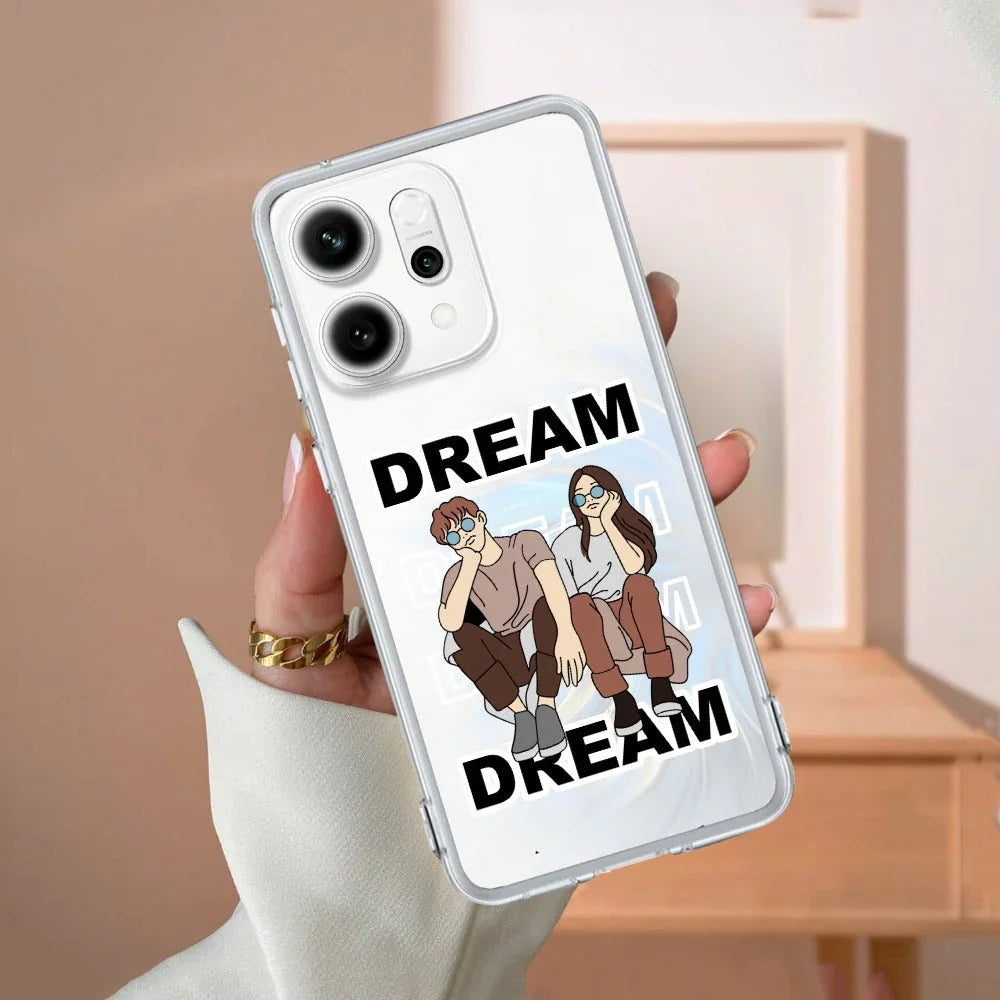 Couple Dream Transparent Silicon Case For Oppo - ShopOnCliQ