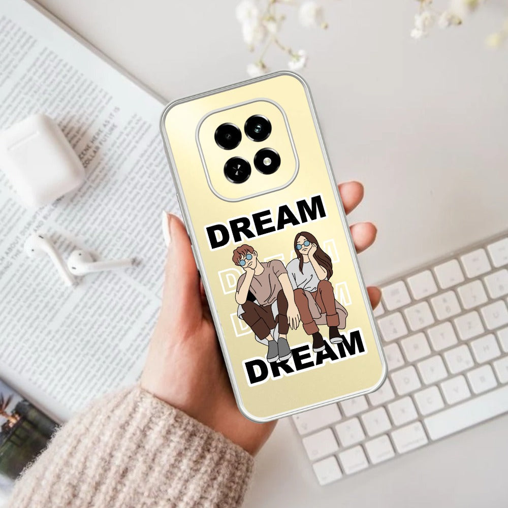 Caring Couple Customize Transparent Silicon Case For Oppo