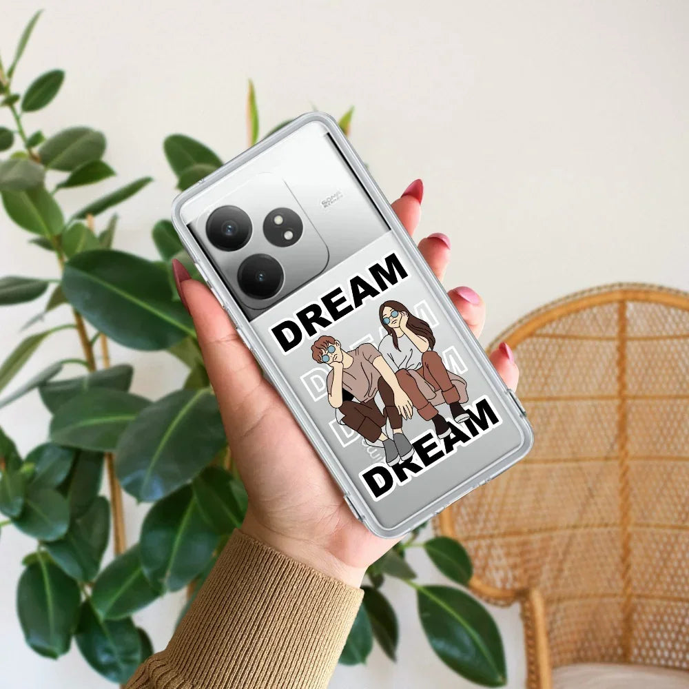 Couple Dream Anti Yelllow Case For Realme GT 6T 5G