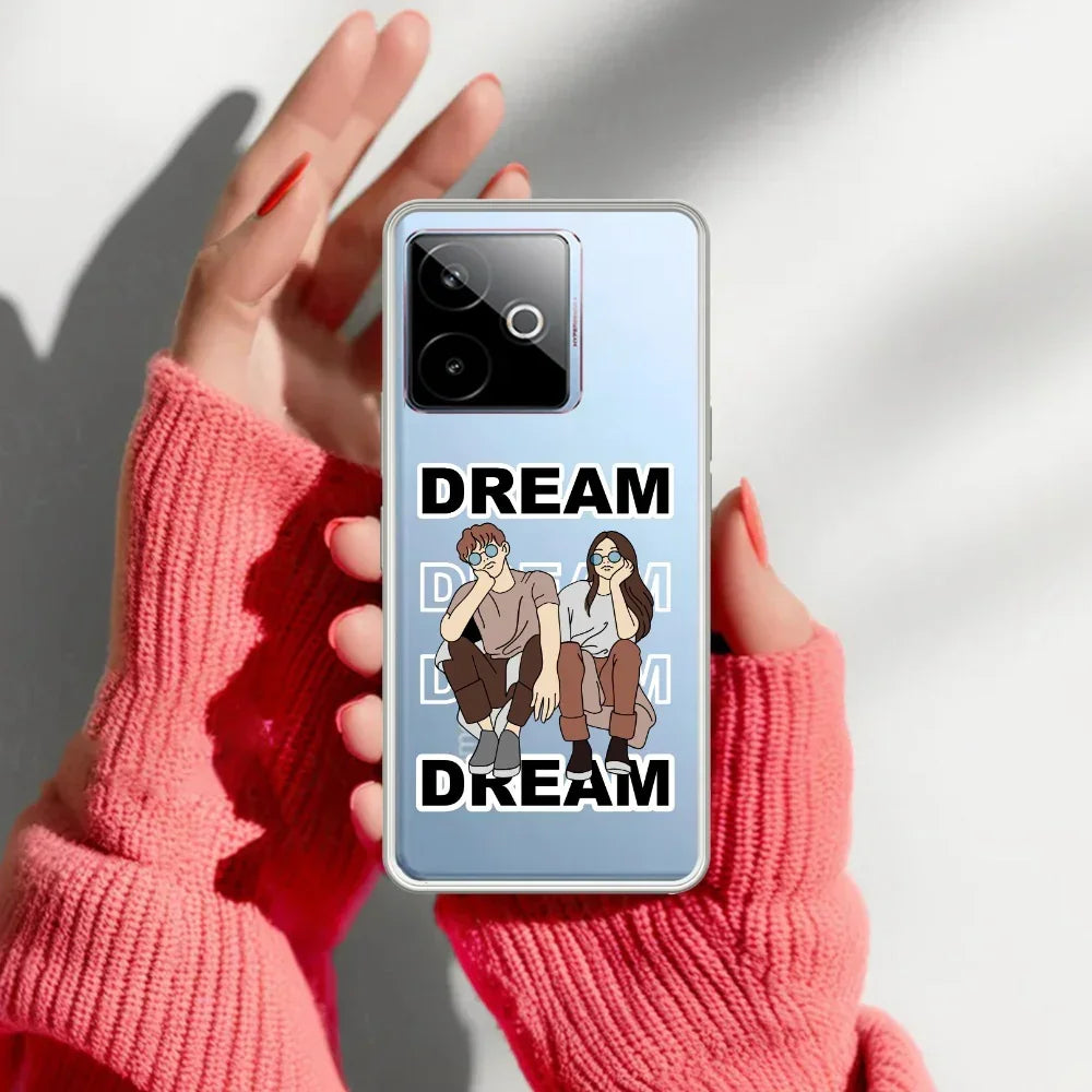 Couple Dream Anti Yelllow Case For Realme GT 7T 5G