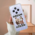 Couple Dream Transparent Silicon Case For Redmi 14C 5G