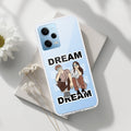 Couple Dream Transparent Silicon Case For Redmi Note 12 5G
