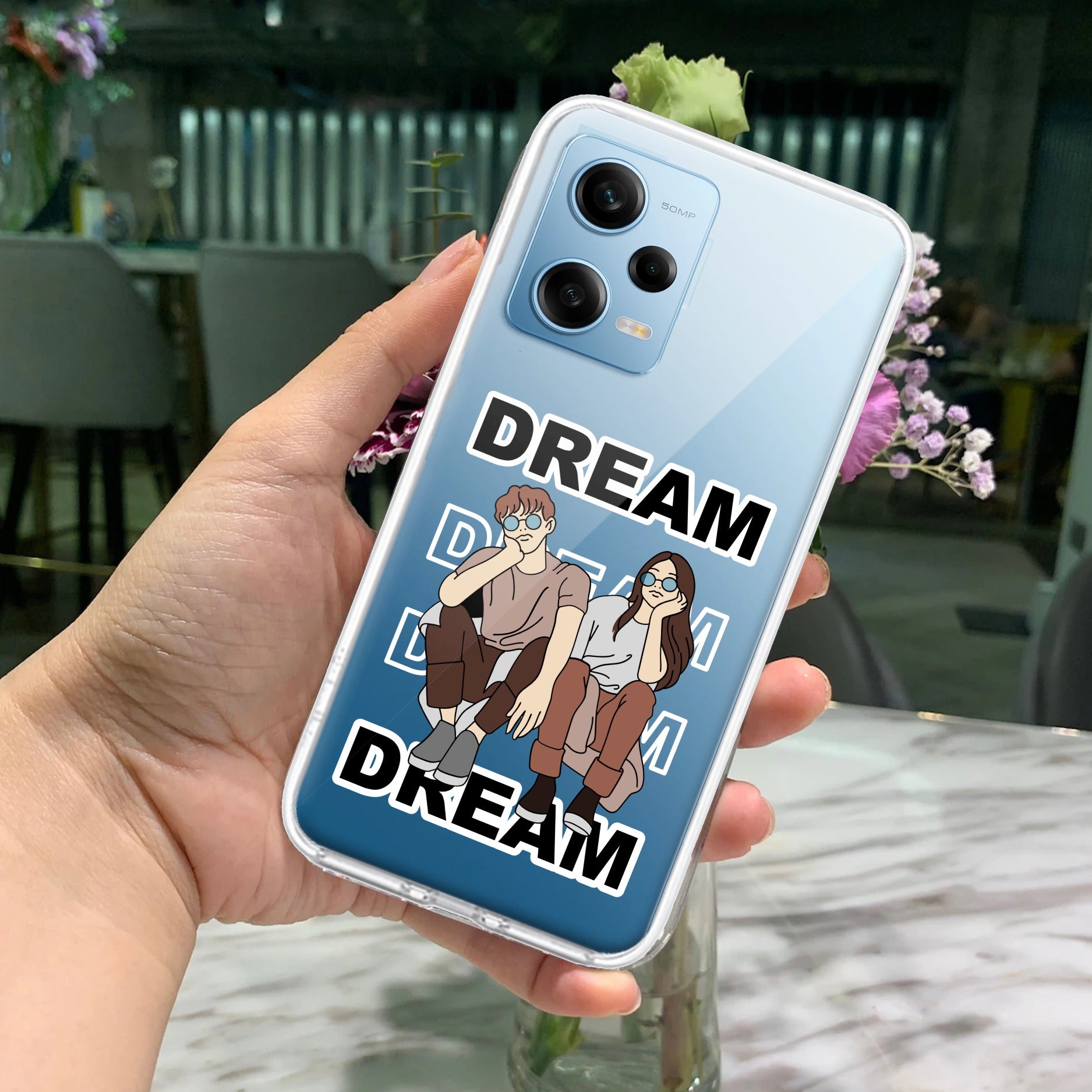 Couple Dream Transparent Silicon Case For Redmi/Xiaomi