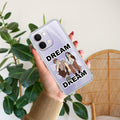 Couple Dream Transparent Silicon Case For Vivo T5X 5G
