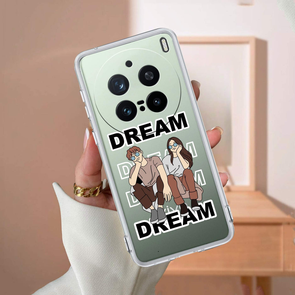 Couple Dream Transparent Silicon Case For Vivo X200 Pro 5G