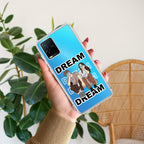 Couple Dream Transparent Silicon Case For Vivo T1x