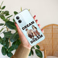 Couple Dream Transparent Silicon Case For Vivo Y29 5G