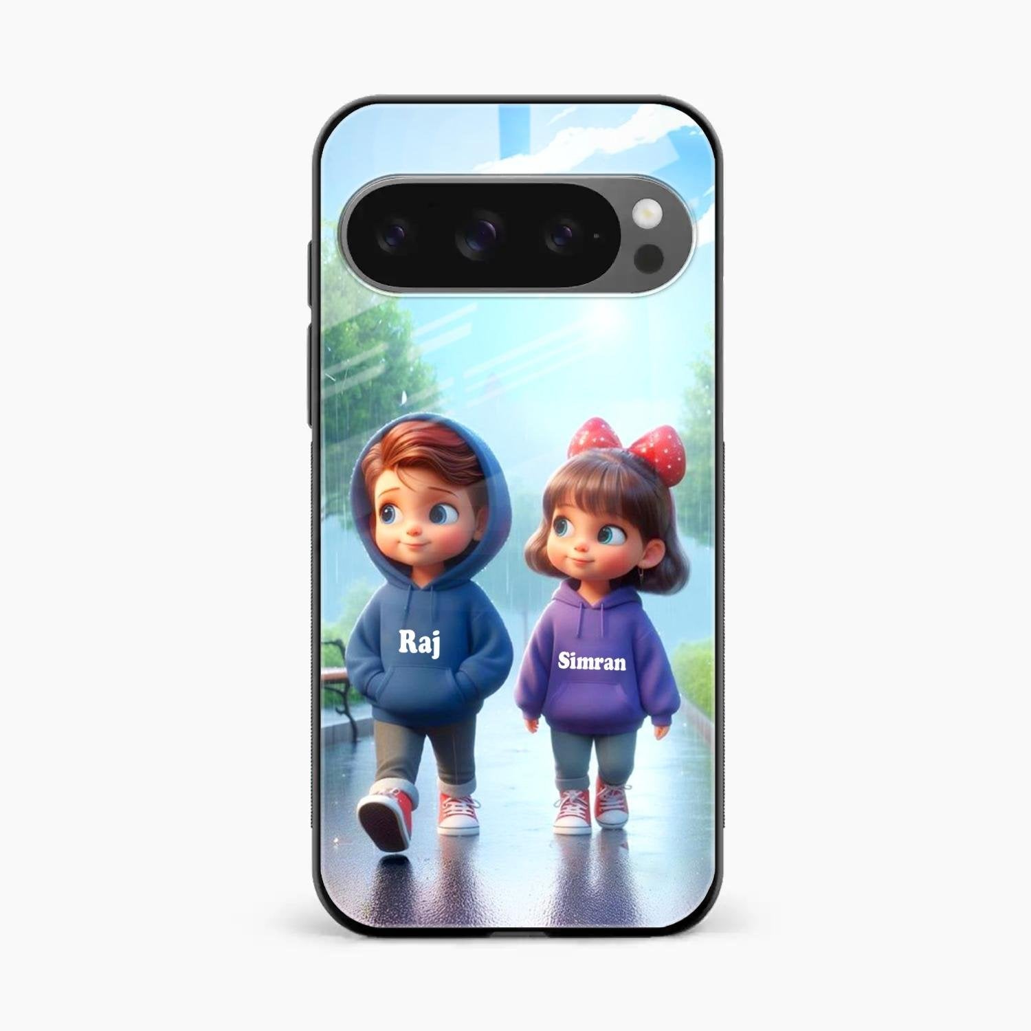 Couple Glass Case Cover For Google Pixel 10 Pro XL