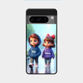 Couple Glass Case Cover For Google Pixel 8 Pro 5G