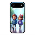 Couple Glass Case Cover For iPhone Air
