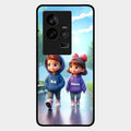 Couple Glass Case Cover For Iqoo 11 5G