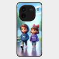 Couple Glass Case Cover For Iqoo 12 5G
