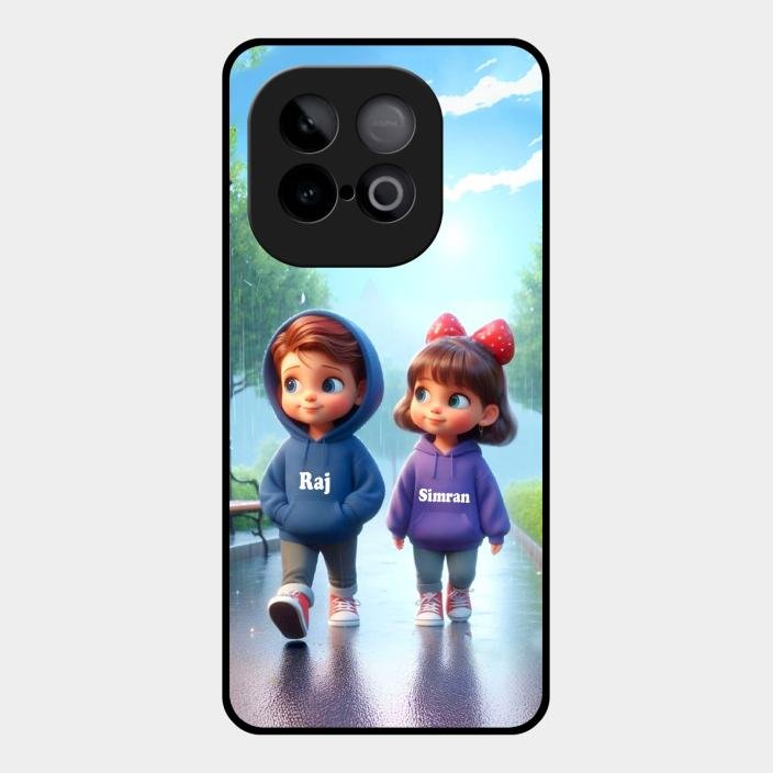 Couple Glass Case Cover For Iqoo Neo 10 5G
