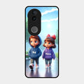 Couple Glass Case Cover For Iqoo Z10R