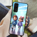 Couple Glass Case Cover For iQOO - ShopOnCliQ