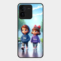 Couple Glass Case Cover For Iqoo Z9 5G