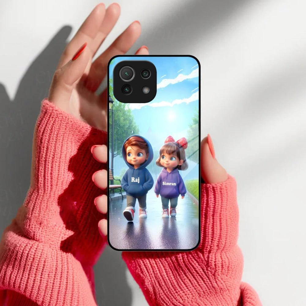Couple Glass Case Cover For Redmi/Xiaomi - ShopOnCliQ