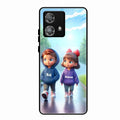 Couple Glass Case Cover For Motorola Edge 40 5G