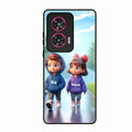 Couple Glass Case Cover For Motorola Edge 50 Fusion 5G