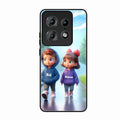 Couple Glass Case Cover For Motorola Edge 50 Pro