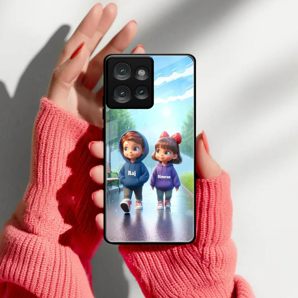 Couple Glass Case Cover For Motorola - ShopOnCliQ