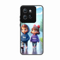 Couple Glass Case Cover For Motorola Edge 50