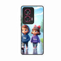 Couple Glass Case Cover For Motorola G96 5G