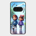 Couple Glass Case Cover For Nothing Phone 3A 5G