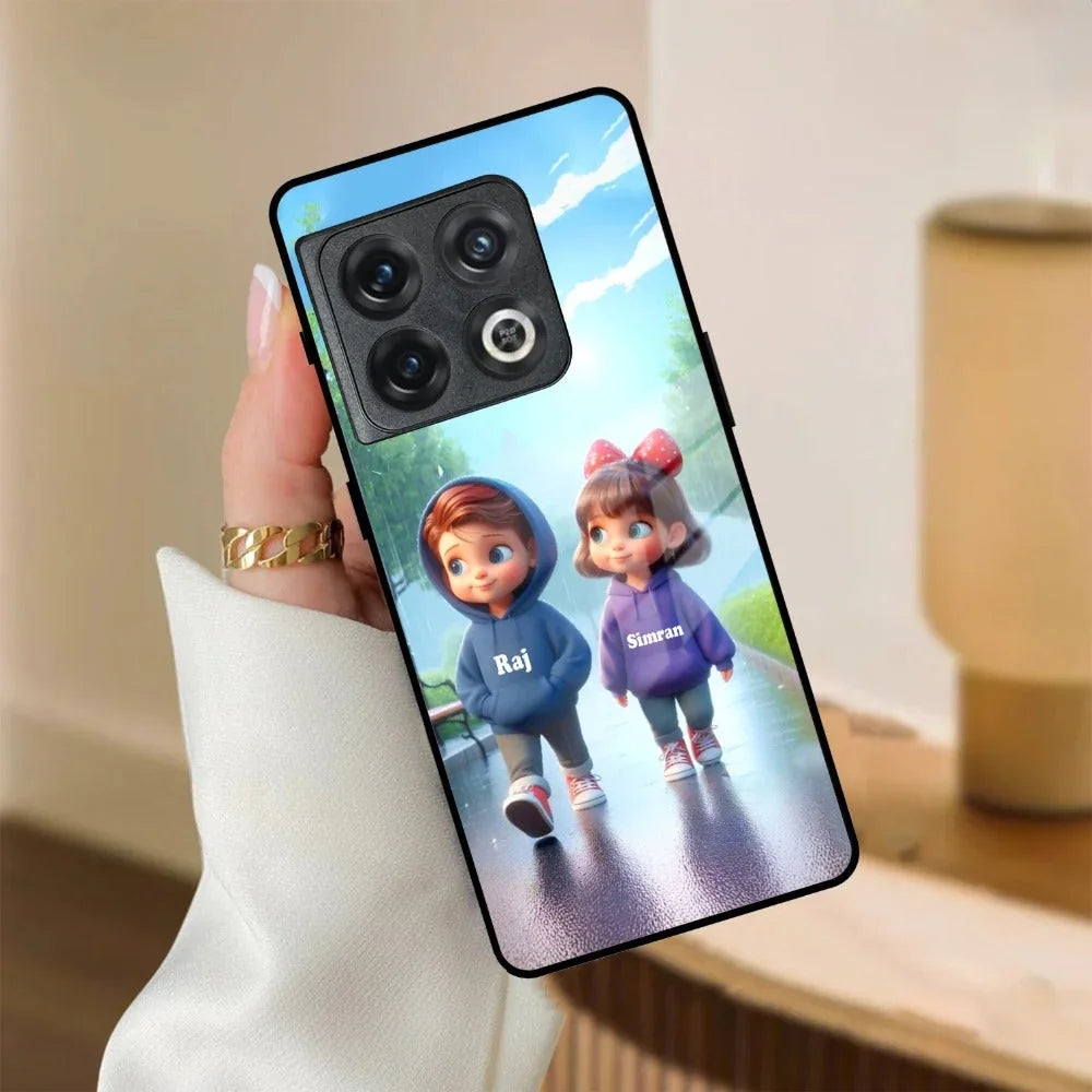 Couple Glass Case Cover For OnePlus - ShopOnCliQ
