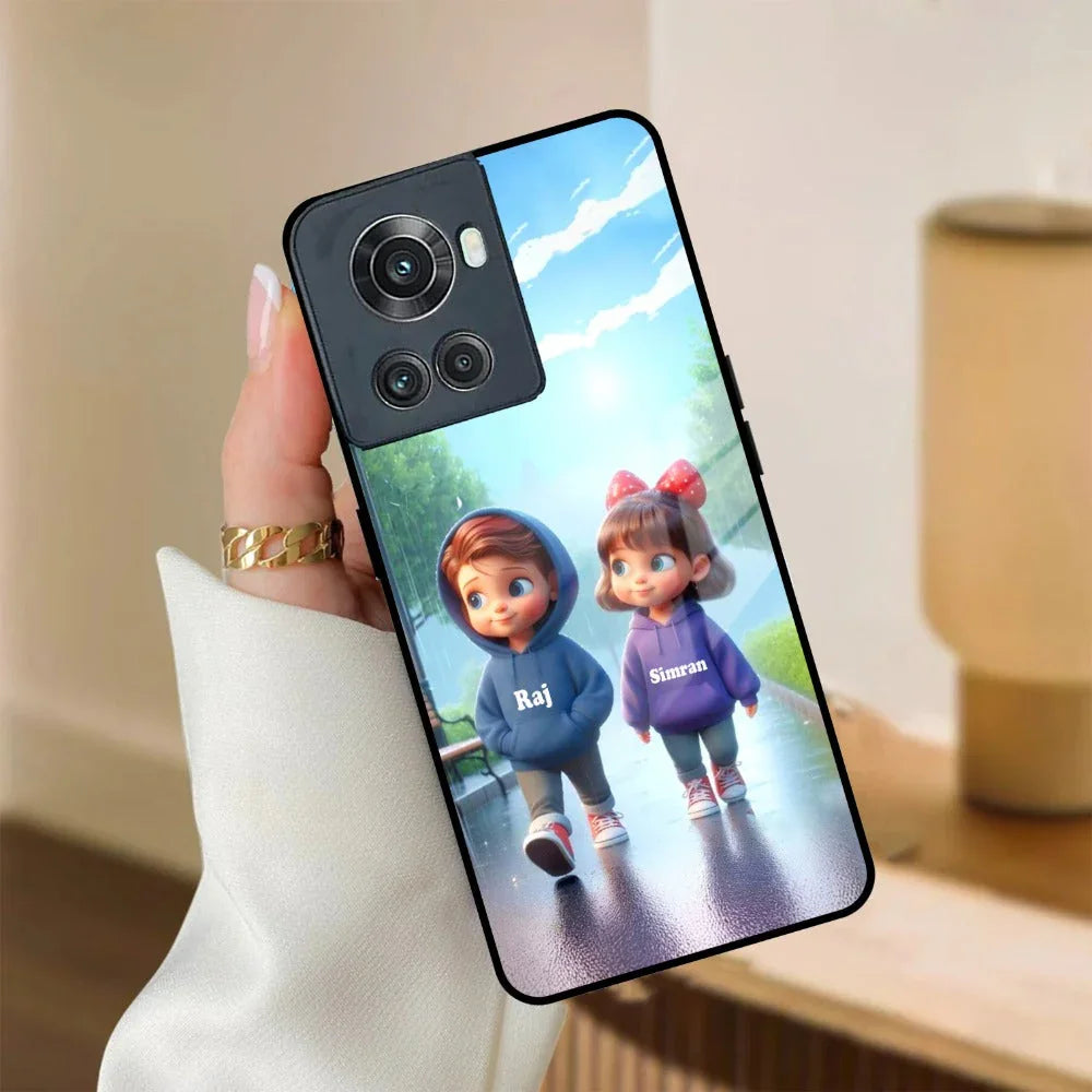 Couple Glass Case Cover For OnePlus - ShopOnCliQ