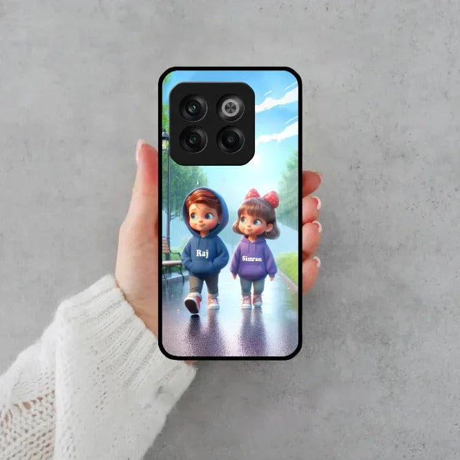 Couple Glass Case Cover For OnePlus - ShopOnCliQ