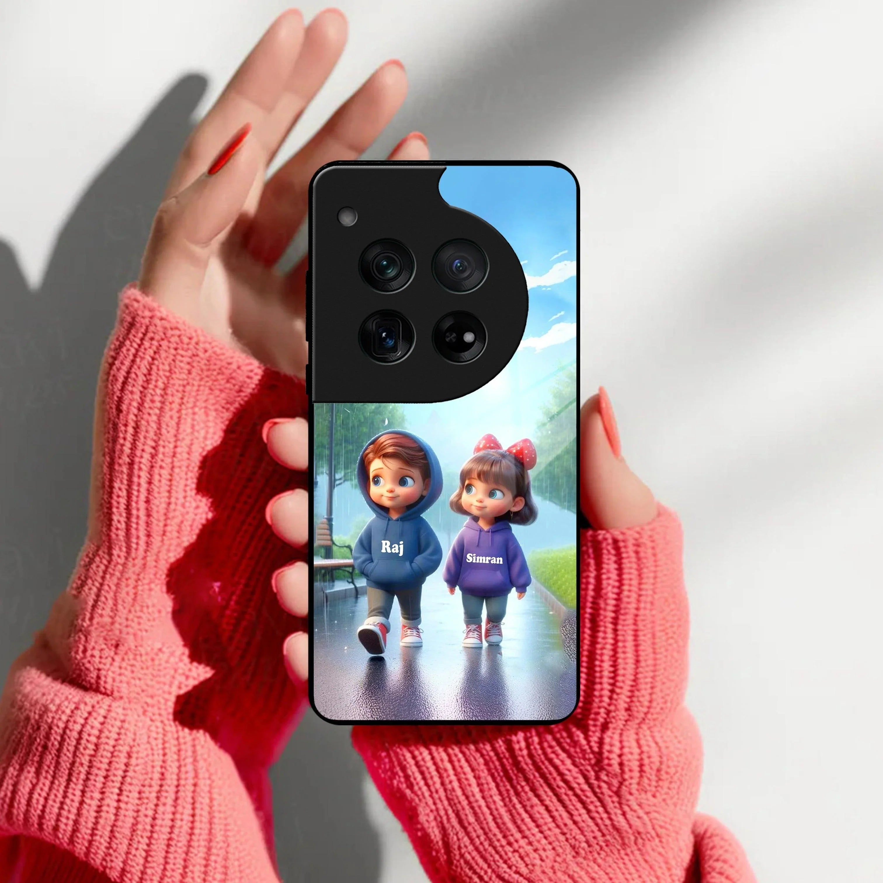 Couple Glass Case Cover For OnePlus - ShopOnCliQ