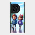 Couple Glass Case Cover For Oneplus 12R 5G