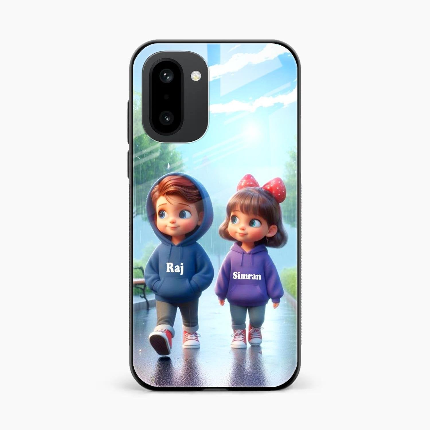 Couple Glass Case Cover For OnePlus 15R 5G