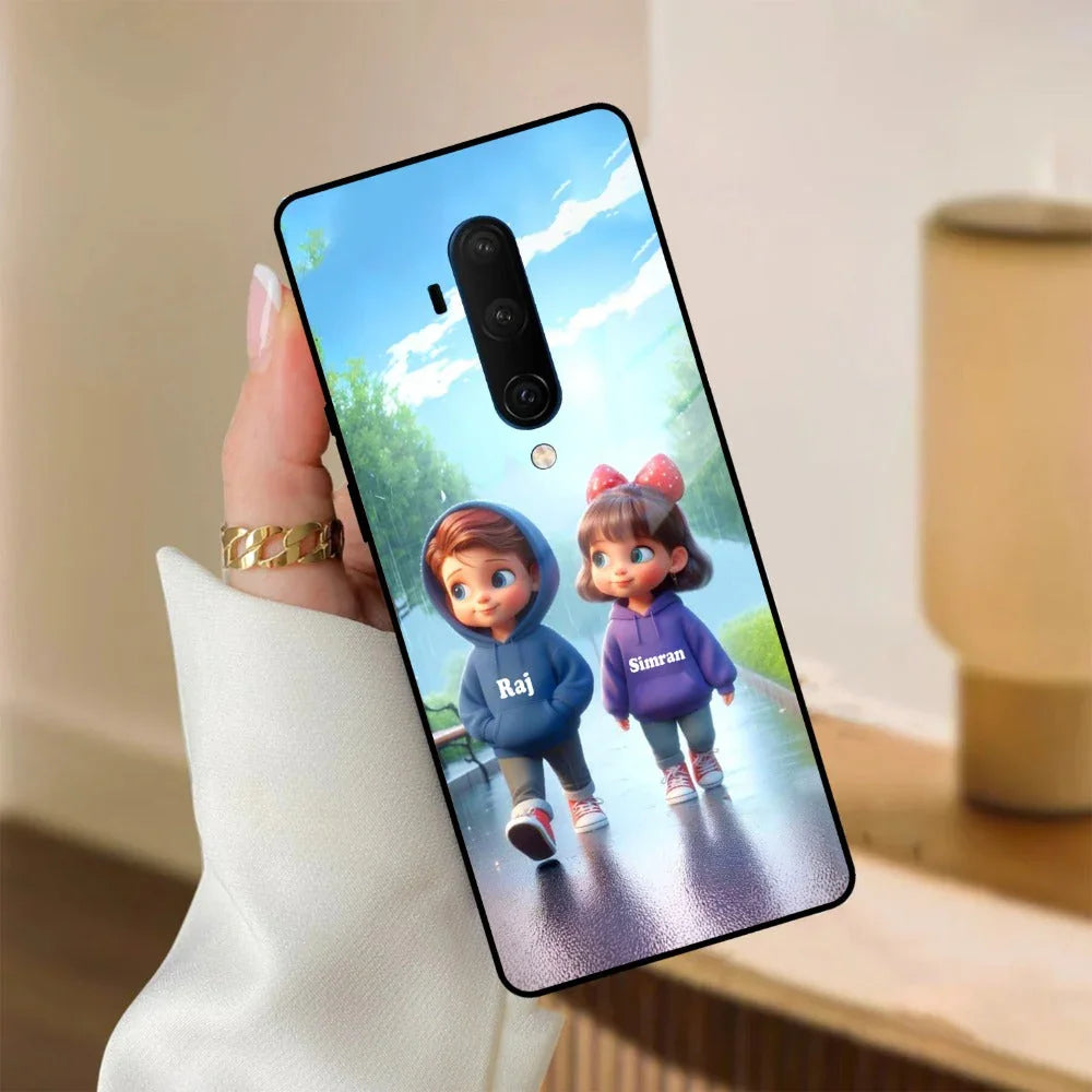 Couple Glass Case Cover For OnePlus - ShopOnCliQ