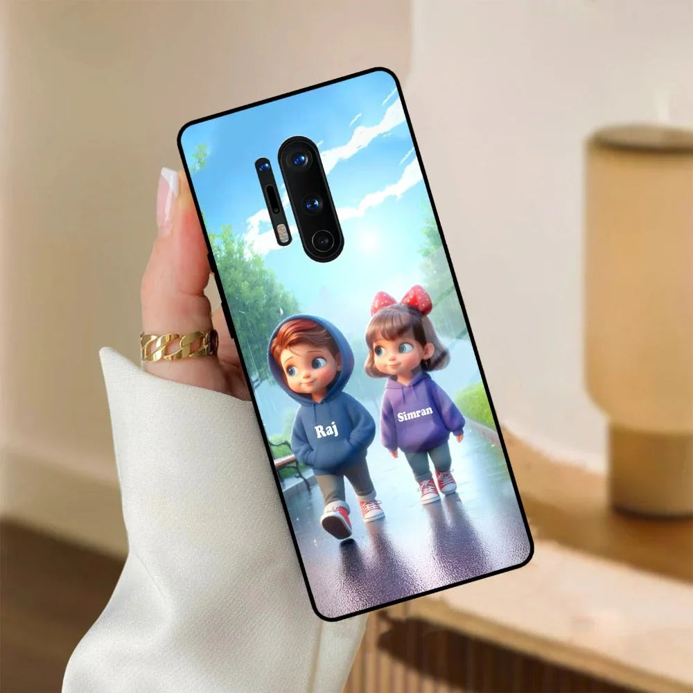 Couple Glass Case Cover For OnePlus - ShopOnCliQ