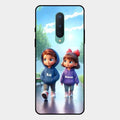 Couple Glass Case Cover For Oneplus 8