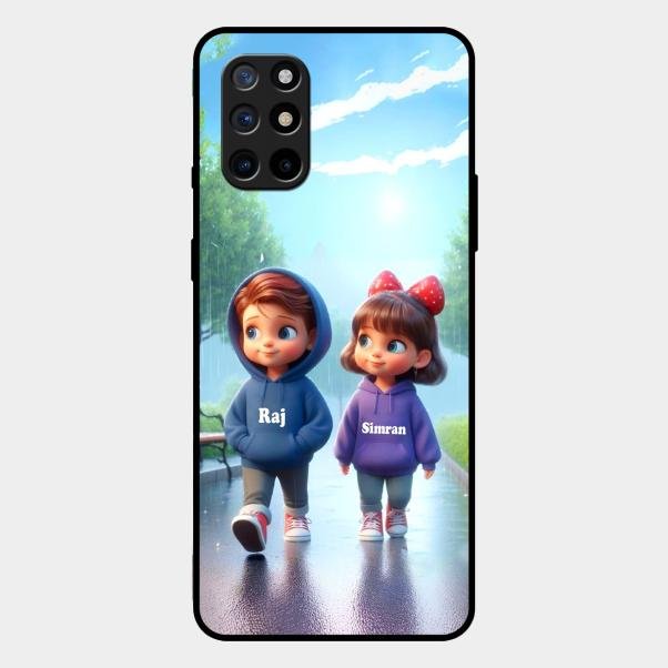 Couple Glass Case Cover For Oneplus 8T