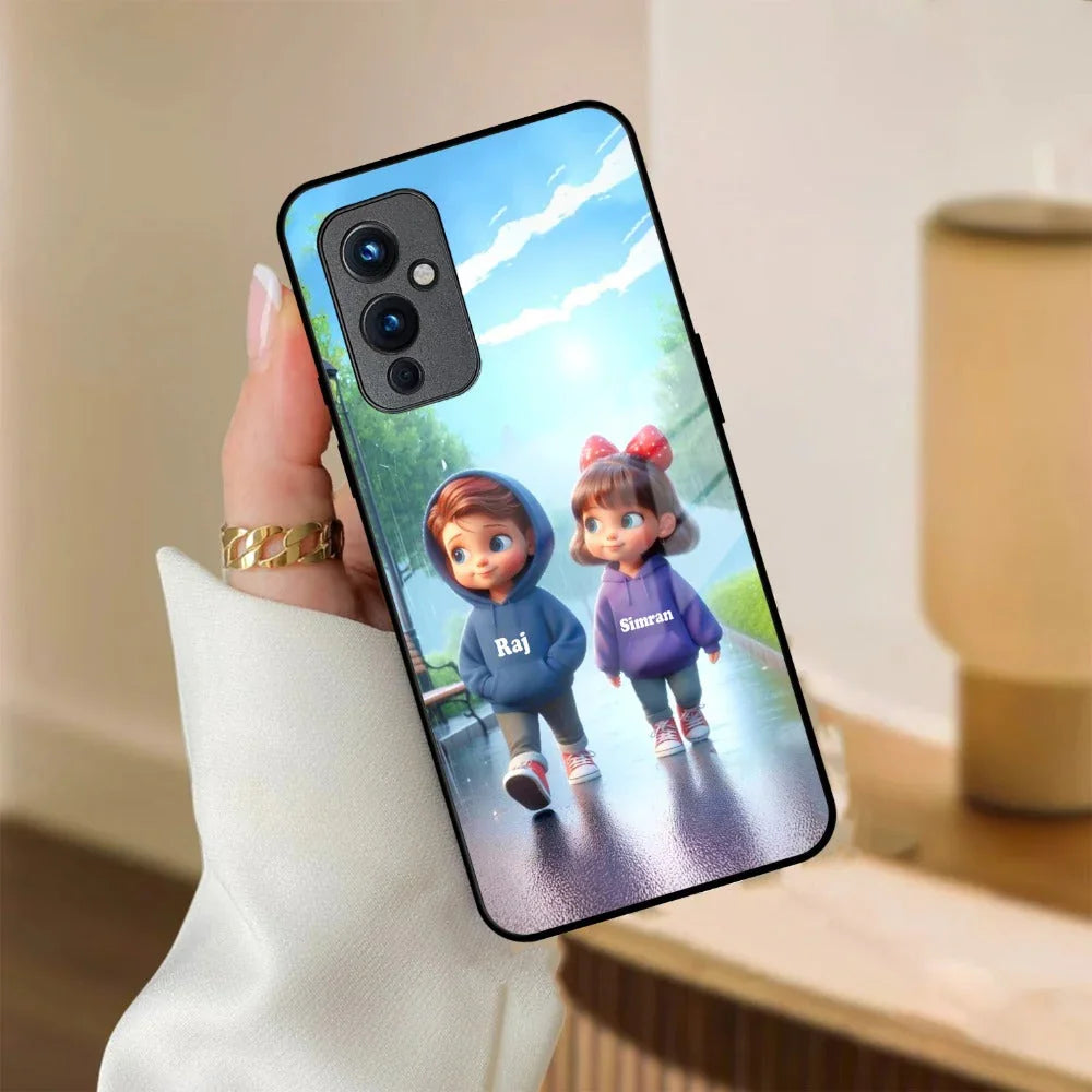 Couple Glass Case Cover For OnePlus - ShopOnCliQ