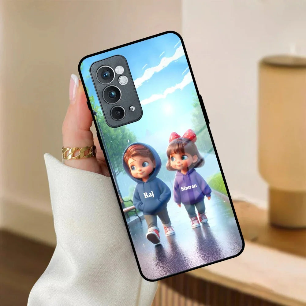 Couple Glass Case Cover For OnePlus - ShopOnCliQ