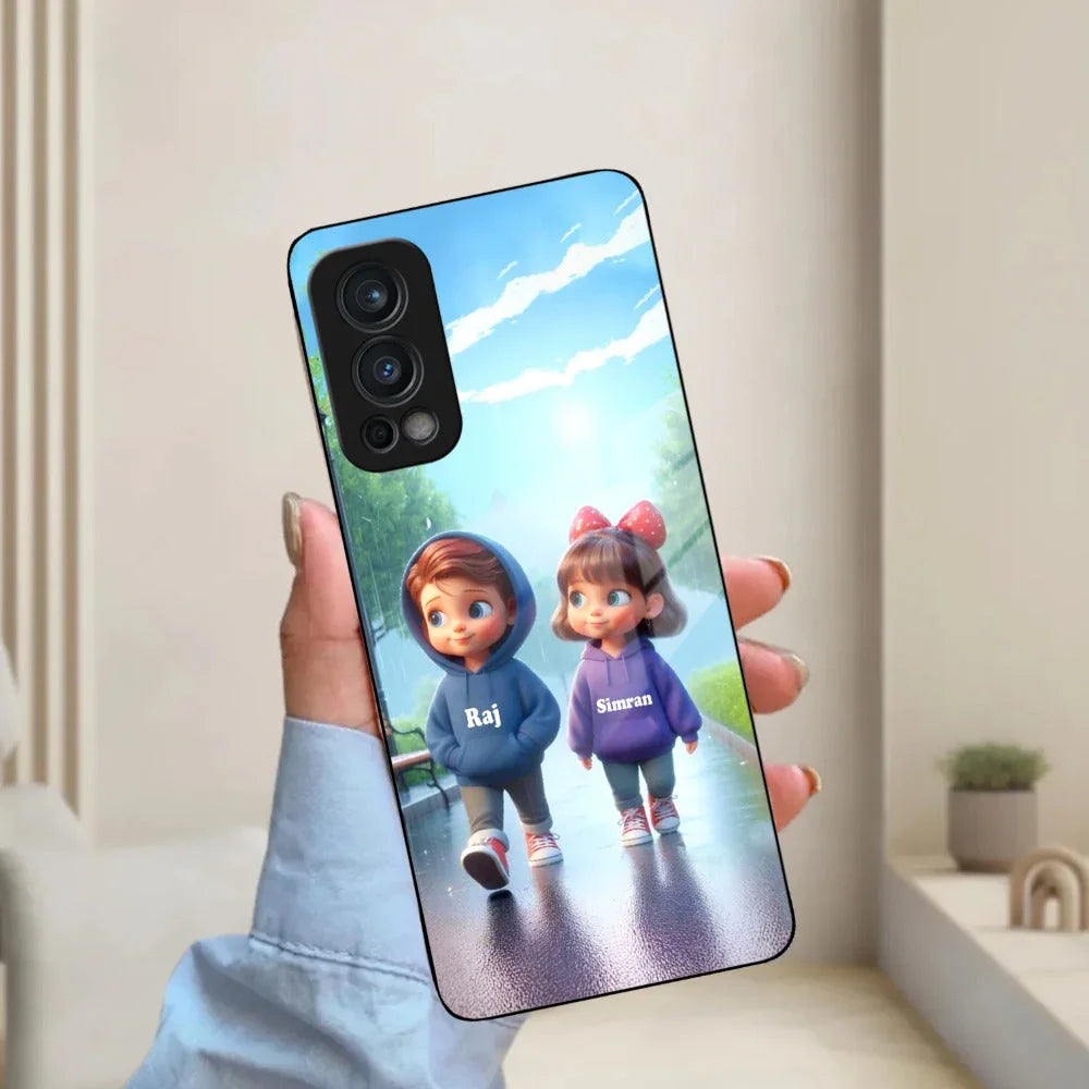 Couple Glass Case Cover For OnePlus - ShopOnCliQ