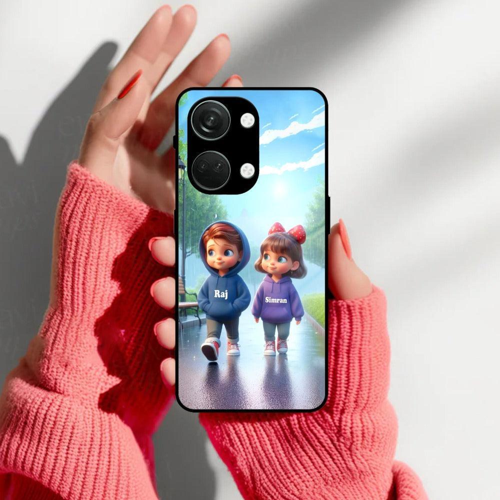 Couple Glass Case Cover For OnePlus - ShopOnCliQ