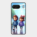 Couple Glass Case Cover For Oneplus Nord 4 5G