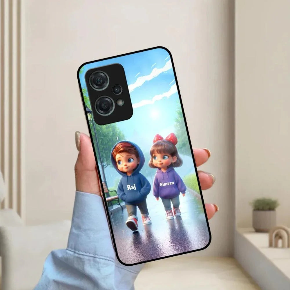 Couple Glass Case Cover For OnePlus - ShopOnCliQ