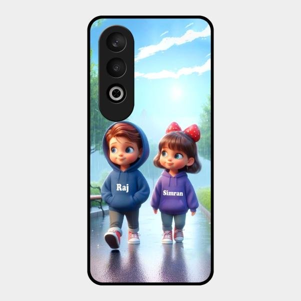Couple Glass Case Cover For Oneplus Nord Ce 4 5G