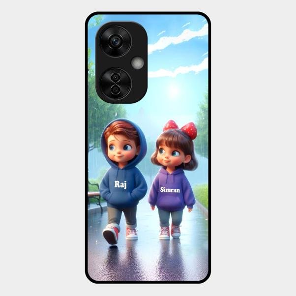 Couple Glass Case Cover For Oneplus Nord Ce5 5G