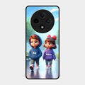 Couple Glass Case Cover For Oppo F27 Pro Plus 5G